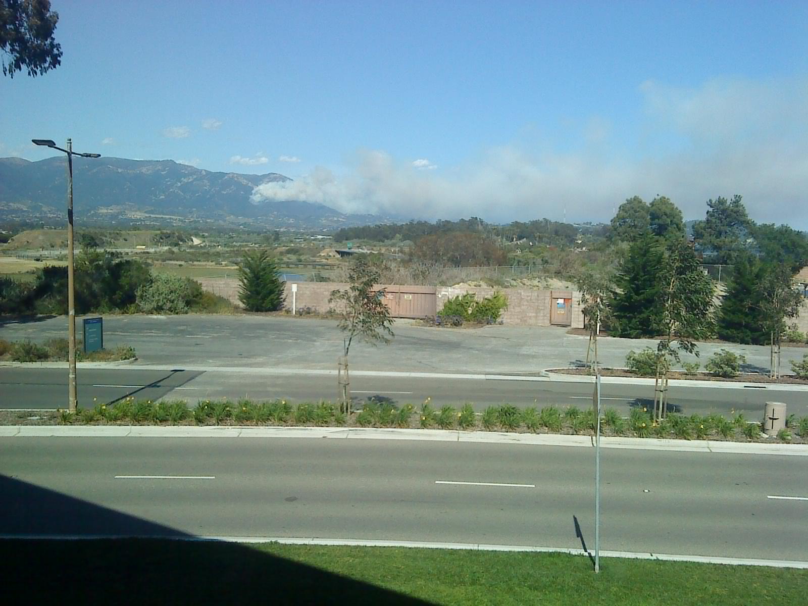 Another fire in the Santa Barbara hills!